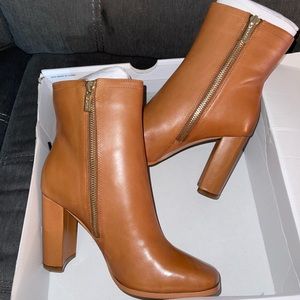 Aldo square toe booties